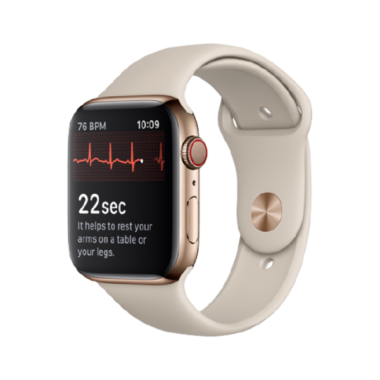 interpret EKG recording from Apple watch